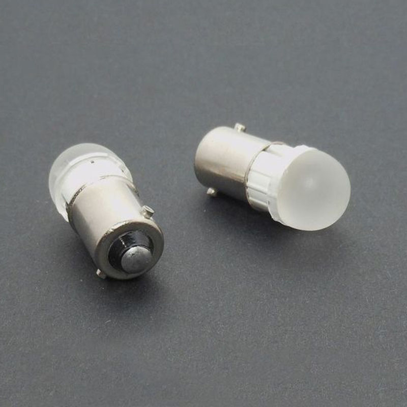 15Vdc Green LED Mini-Bayonet Lamp - Click Image to Close